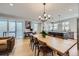 Stylish dining room that seamlessly connects to the kitchen, perfect for modern living at 21261 E 60Th Ave, Aurora, CO 80019