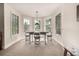 Charming breakfast nook with large windows offering abundant natural light and scenic views at 648 Ruby Trust Dr, Castle Rock, CO 80108