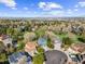 Aerial view of neighborhood showcasing homes and community at 10915 Acadia Ln, Parker, CO 80138