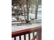 A yard featuring wild animals during winter time at 10915 Acadia Ln, Parker, CO 80138