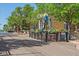 Charming street with outdoor patios, string lights, and a mix of dining and retail establishments at 5614 Yarrow St, Arvada, CO 80002