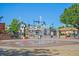 Picturesque town square featuring a decorative fountain and clock tower for all to enjoy at 5614 Yarrow St, Arvada, CO 80002