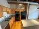 Modern kitchen with granite countertops at 2960 Inca St # 319, Denver, CO 80202