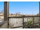 Deck overlooking expansive landscape; distant dome and trees visible at 16587 W 53Rd Way, Golden, CO 80403