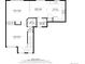 Detailed floor plan showcasing the layout of the house, including the living room, kitchen, and dining area at 2404 S Genoa Way, Aurora, CO 80013