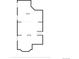 Basement floor plan displaying the dimensions of the large basement at 17378 W 78Th Dr, Arvada, CO 80007