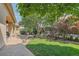 Mature trees and landscaping offer backyard shade and privacy at 8582 E 148Th Ln, Thornton, CO 80602