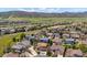 Aerial shot of a community with green spaces and a mix of housing types at 8487 S Nelson St, Littleton, CO 80127