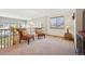 Cozy loft sitting area with plush chairs and a view from the second story at 8487 S Nelson St, Littleton, CO 80127