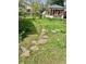 Well-maintained backyard featuring a stone pathway and gazebo, perfect for outdoor relaxation at 3240 Folsom St, Boulder, CO 80304