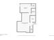 Finished basement floor plan with bedroom, bathroom, and HVAC at 10350 E 57Th Pl, Denver, CO 80238