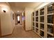 Hallway featuring built in storage at 4765 Larksong Dr, Castle Rock, CO 80109