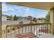 Enjoy the mountain view from this condo's cozy balcony space and outdoor seating at 60 S Boulder # 6031, Boulder, CO 80303
