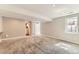 Basement area featuring neutral walls and gray carpeting at 1012 Fillmore St, Denver, CO 80206