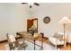 Office with wooden desk, hardwood floors, natural light and comfortable chair at 1012 Fillmore St, Denver, CO 80206