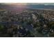 Aerial view of a community featuring tree-lined streets at 126 Mc Intyre Circle, Golden, CO 80401