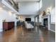 Spacious living room features a fireplace and an open floor plan at 126 Mc Intyre Circle, Golden, CO 80401