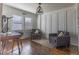 Inviting home office with ample natural light and a comfortable seating area for relaxation at 126 Mc Intyre Circle, Golden, CO 80401