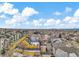 Wide aerial view of homes and landscape at 3582 S Lisbon St, Aurora, CO 80013