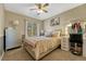 Cozy bedroom with a vanity and window at 3582 S Lisbon St, Aurora, CO 80013