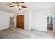 Large bedroom featuring a double closet and attached bath at 800 Park View Pl, Castle Rock, CO 80104