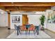 Bright dining area with modern table and chairs at 2955 Inca St # 1D, Denver, CO 80202