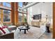 Sunlit living area with contemporary furniture and stylish decor at 2955 Inca St # 1D, Denver, CO 80202