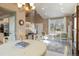 Bright dining room featuring a large table and decorative accents at 4236 Lark Sparrow St, Highlands Ranch, CO 80126