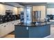 Modern kitchen with stainless steel appliances and granite counters at 4236 Lark Sparrow St, Highlands Ranch, CO 80126