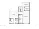 Two-story floor plan featuring primary bedroom, bathroom, and balcony at 3257 S Pontiac St, Denver, CO 80224