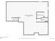 Layout of the basement, including unfinished area and future bathroom location at 4063 S Cathay Ct, Aurora, CO 80013