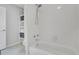 Clean bathroom with a tiled shower stall and vanity at 25 Summit Ash, Littleton, CO 80127