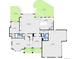 Detailed floor plan showcasing the layout of the main level, including living spaces and kitchen at 25 Summit Ash, Littleton, CO 80127
