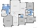 Detailed floor plan of the upper level, showcasing bedrooms, bathrooms, and sitting areas at 25 Summit Ash, Littleton, CO 80127