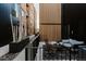 Outdoor patio area with comfortable seating and modern design, creating a perfect space for relaxation and entertaining at 1601 Park Ave # 214, Denver, CO 80218