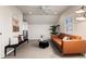 Modern living room with stylish seating arrangements and a bright, airy feel at 2843 Havana St, Denver, CO 80238