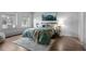 Comfortable bedroom with plush bedding, soft rug, and natural light is perfect for relaxation and restful sleep at 6844 Countryside Ln # 284, Niwot, CO 80503