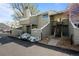 Exterior view of the building showcases the architecture and surrounding landscape at 6844 Countryside Ln # 284, Niwot, CO 80503