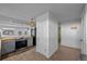 Open floor plan featuring a kitchen with butcher block countertops and new stainless steel appliances at 6844 Countryside Ln # 284, Niwot, CO 80503