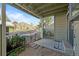 Charming covered patio showcasing an outdoor space, perfect for relaxation at 6844 Countryside Ln # 284, Niwot, CO 80503