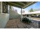 Covered patio area that leads to parking, close to outdoor relaxation at 6844 Countryside Ln # 284, Niwot, CO 80503