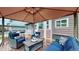 Outdoor patio featuring comfortable seating and shade at 12201 N Holly Way, Brighton, CO 80602