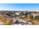 Aerial view of property near park with mountain views at 1245 N Utica St # 103, Denver, CO 80204