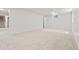 Spacious basement with neutral carpet, white walls, and ample space at 13010 W 6Th Pl, Golden, CO 80401