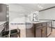 Elegant kitchen with pull out dustbin cabinets with undermount sink and stainless steel appliances at 13010 W 6Th Pl, Golden, CO 80401