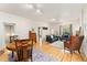 Open-concept living area with hardwood floors and natural light at 2339 Lowell Blvd, Denver, CO 80211