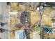 Aerial shot of the property showcasing its location, backyard, and surrounding neighborhood at 6532 S Ogden St, Centennial, CO 80121