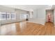 Bright living room with hardwood floors and large windows at 70 W 6Th Ave # 109, Denver, CO 80204