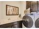 Well-equipped laundry room features modern appliances and ample counter space at 1320 Loraine N Cir, Lafayette, CO 80026