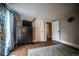 Spacious bedroom with a dresser and hardwood floors at 408 Soda Creek Rd, Idaho Springs, CO 80452